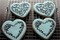 Contemporary Hearts Cookie Stencils | C351 by Designer Stencils |
